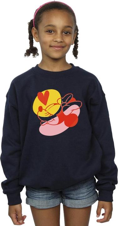 Produktbild Disney Minnie Mouse Tongue Heart Sweatshirt Mädchen (116)