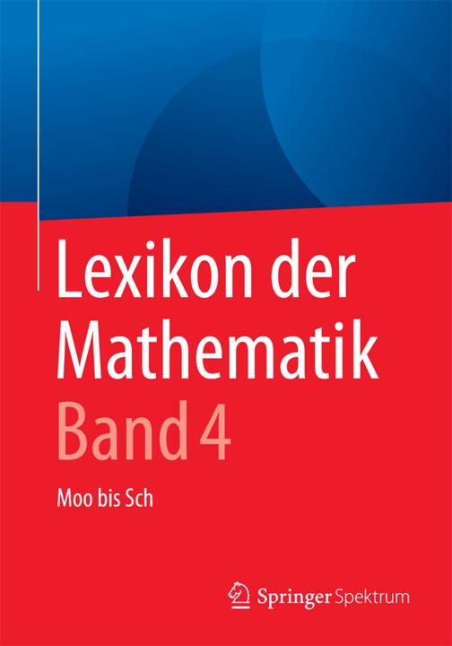 Produktbild Lexikon der Mathematik: Band 4 (Deutsch, Guido Walz, 2016)