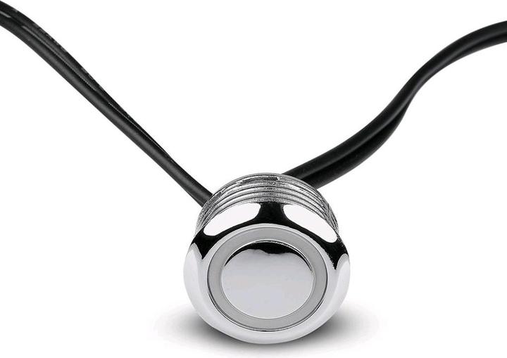 Actual product image V-TAC VT2411 LED Touch Switch and Dimmer Cable Silver Black
