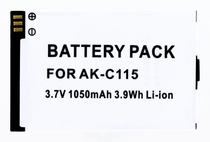 Immagine prodotto AGI 2391 - Batteria - Nero - Ioni di litio (Li-Ion) - 1050 mAh - 3,7 V - 57 mm