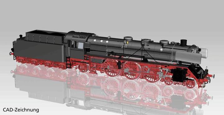Immagine prodotto Piko Locomotiva a vapore/suono BR 03 DB III + PluX22 Dec. (Traccia H0)