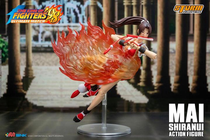 Actual product image Storm Collectibles King of Fighters '98: Ultimate Match Action Figure 1/12 Mai Shiranui 18 cm