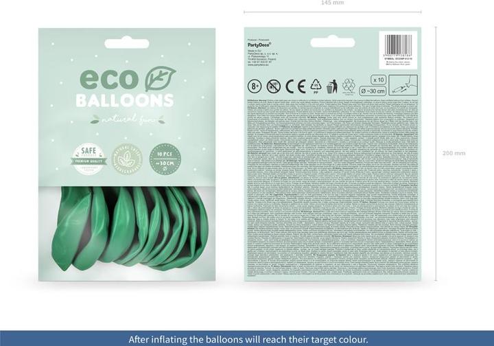 Image du produit Partydeco Ballons verts Eco
