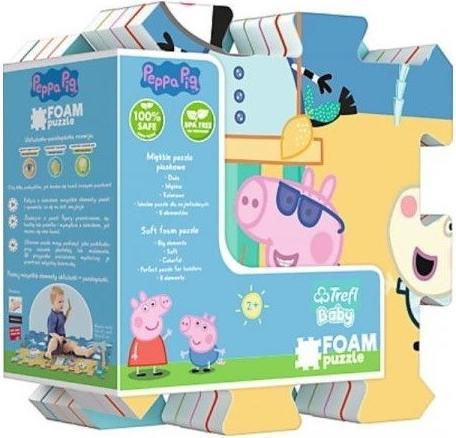 Actual product image Trefl PEPPA PIG Soft jigsaw "Pepa Pig" (118 pieces)