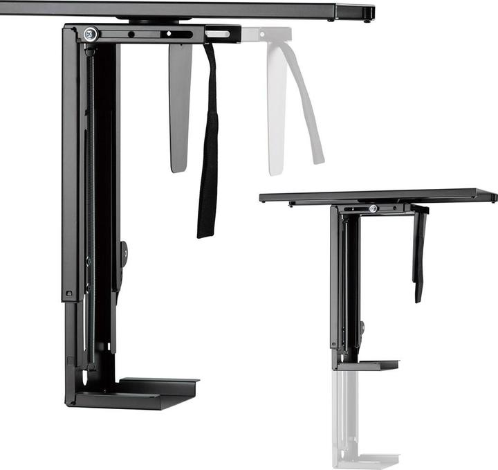 Produktbild Maclean UCHWYT DO KOMPUTERA CZARNY REGULOWANY MAX. 10KG. MC-885