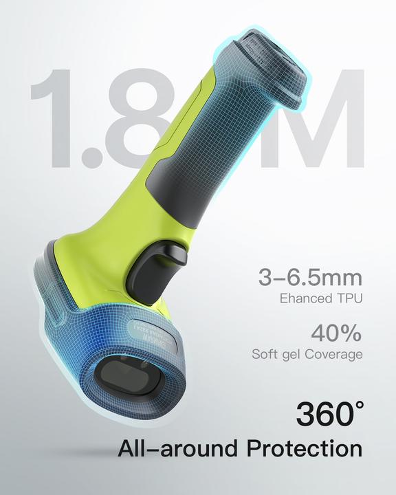 Produktbild Inateck Barcode Scanner Wireless 2.4 GHz (1D-Barcodes)