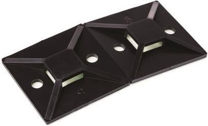Actual product image HellermannTyton Mount Self Adhesive Typ MB (Fixing loops, 38 mm, 100 pcs.)