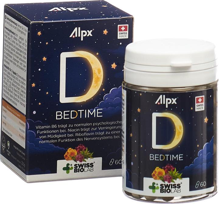 Immagine prodotto Alpx BEDTIME Caps Ds 60 Capsule (60 Pezzo/i, Pillole, 51 g)