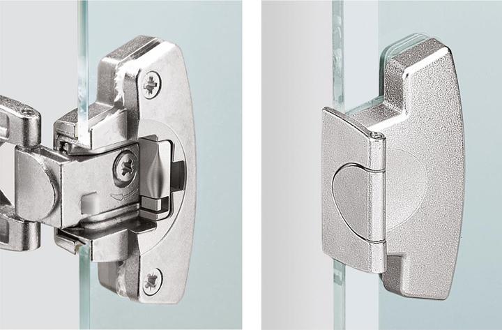 Hettich Zierkappen für Glastüren zu Selekta Pro 2000 (1 Stk.)