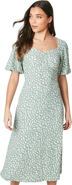 Produktbild Dorothy Perkins Midikleid Geraffte Front Puffärmel (44 D)