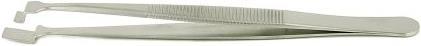 Actual product image Rs Pro Wafer tweezers serrated handles 120mm