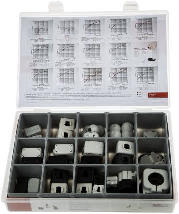 Actual product image Würth Design Kit Star-Tec Cable Ferrites