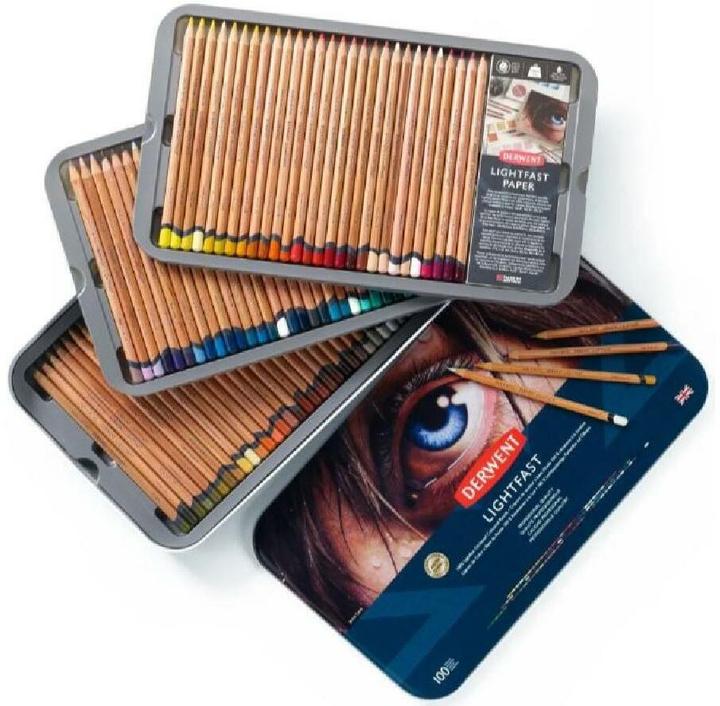 Immagine prodotto Derwent Matite colorate resistenti alla luce (Multicolore, 100 x)