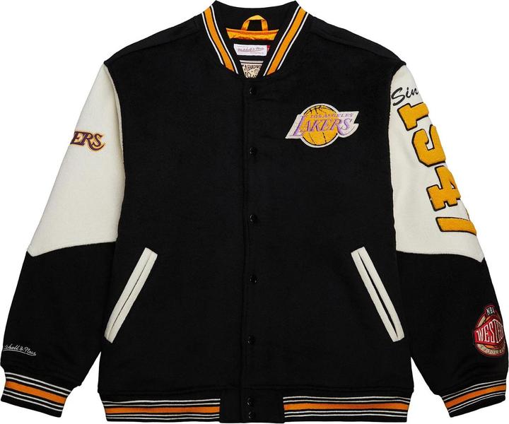 Produktbild Mitchell & Ness M&N Vintage Varsity Wool Jacke - NBA Los Angeles Lakers - M (M)