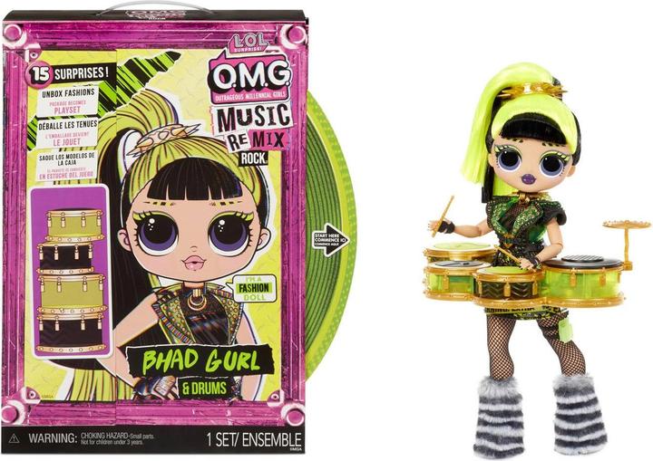 Produktbild L.O.L. Surprise! OMG Remix Rock Bhad Gurl with Drums