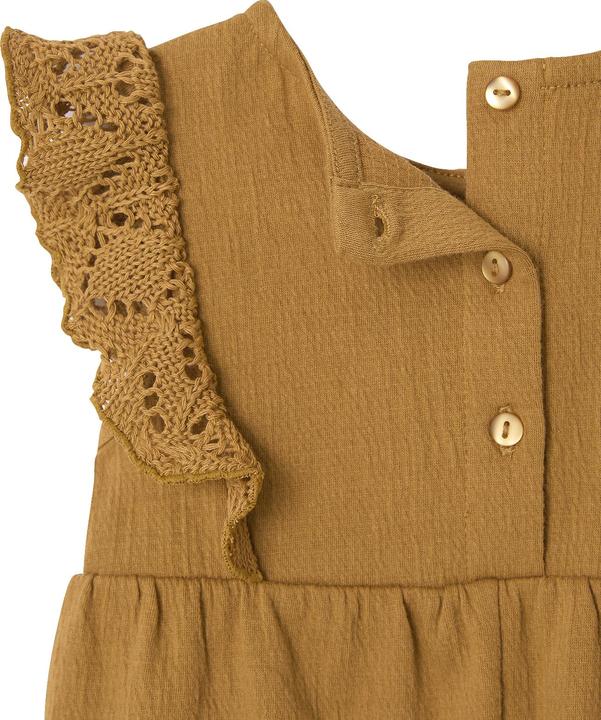 Actual product image Vertbaudet Mädchen Baby Overall mit gehäkeltem Oberteil (62)
