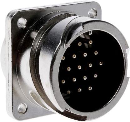 Produktbild ITT Cannon Stecker Typ 20A-48S 19-polig Chassis