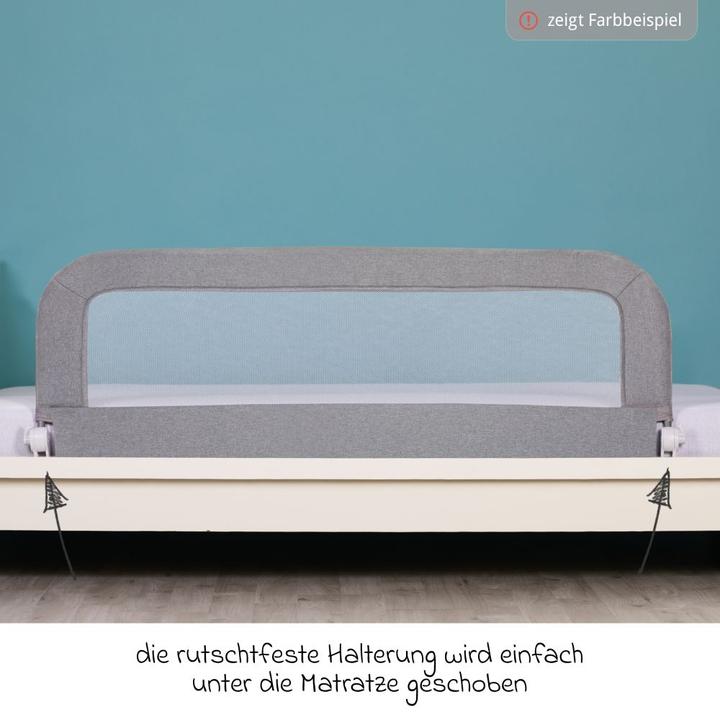 Actual product image Fillikid Lara bed rail - Mint (150 cm)