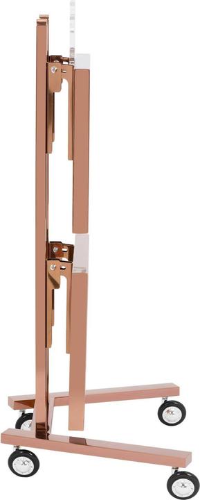 Immagine prodotto Physa Carrello per estetista - 2 ripiani pieghevoli - Fino a 10 kg - Oro rosa - Acciaio inox