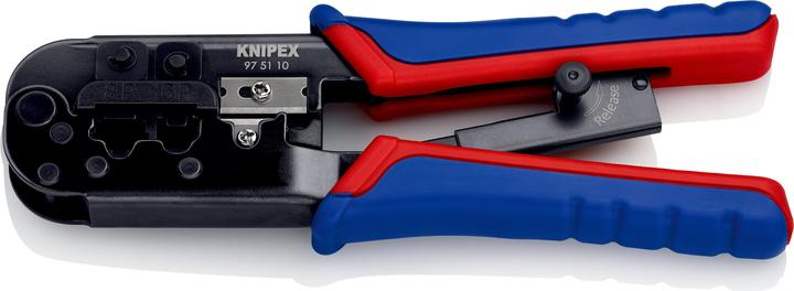 Immagine prodotto Knipex Pinza per connettori modulari tipo Western (190 mm)