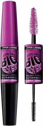 Maybelline New York Volum Express Big Eyes Rebel Black Mascara 5.1 + 4.6ml