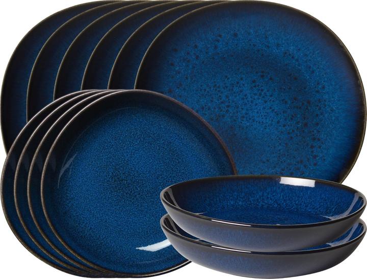 Produktbild Like. by Villeroy & Boch like Villeroy & Boch Lave bleu Tafelset 12tlg (12 Stück)