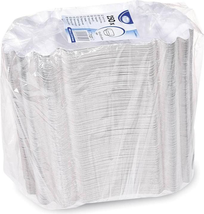 Actual product image Wimex.eu Cardboard tray oval white 20.5 x 12.5 x 3.5 cm - 250 pieces (250 x)