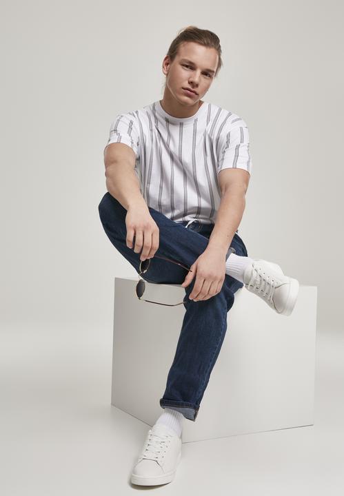 Produktbild Urban Classics Heavy Oversized AOP Stripe Tee (M)