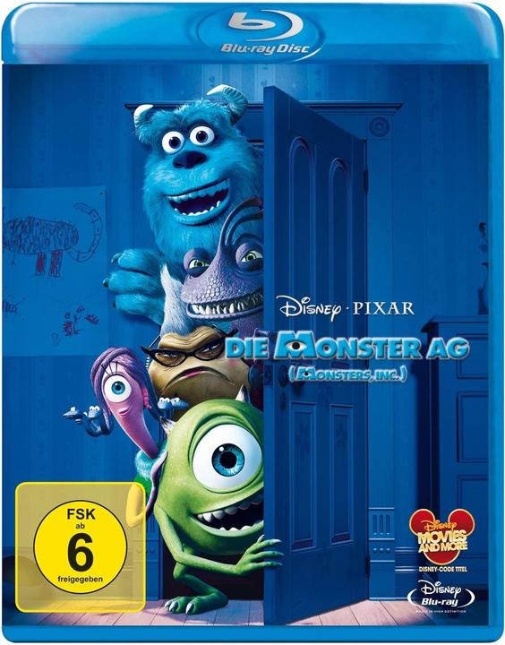 Actual product image The Monster AG (Blu-ray, 2001, English, Italian, German)