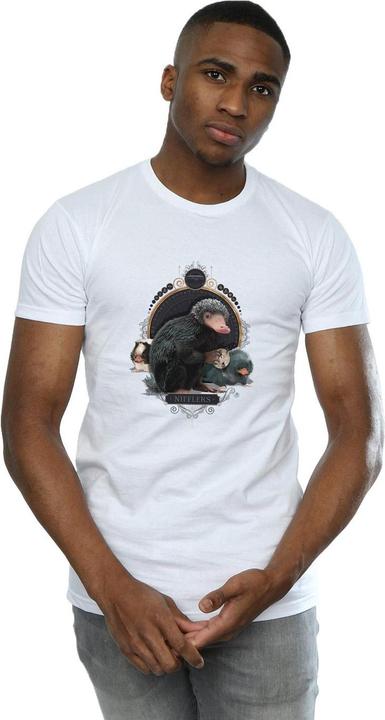 Actual product image Fantastic Beasts Mens Baby Nifflers T-Shirt (XXL)