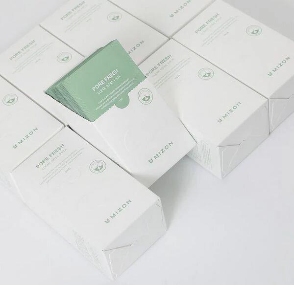 Actual product image Mizon Nose patch againstackheads Pore Fresh (Clear Nose Pack) 1 pc (1000 ml)