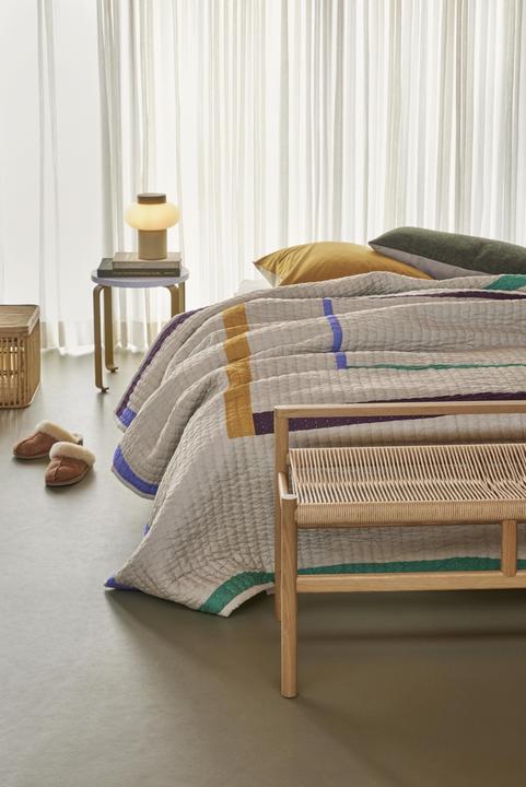 Produktbild Hübsch Twist Bedspread Square (260 x 260 cm)