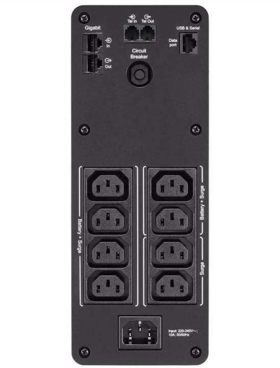 Produktbild APC BR1600SI (1600 VA, 960 W, Line-Interaktiv USV)
