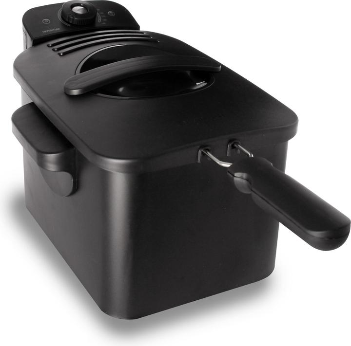 Image du produit Inventum GF431B - Koude zone frituurpan - Inhoud 3 liter - Zwart