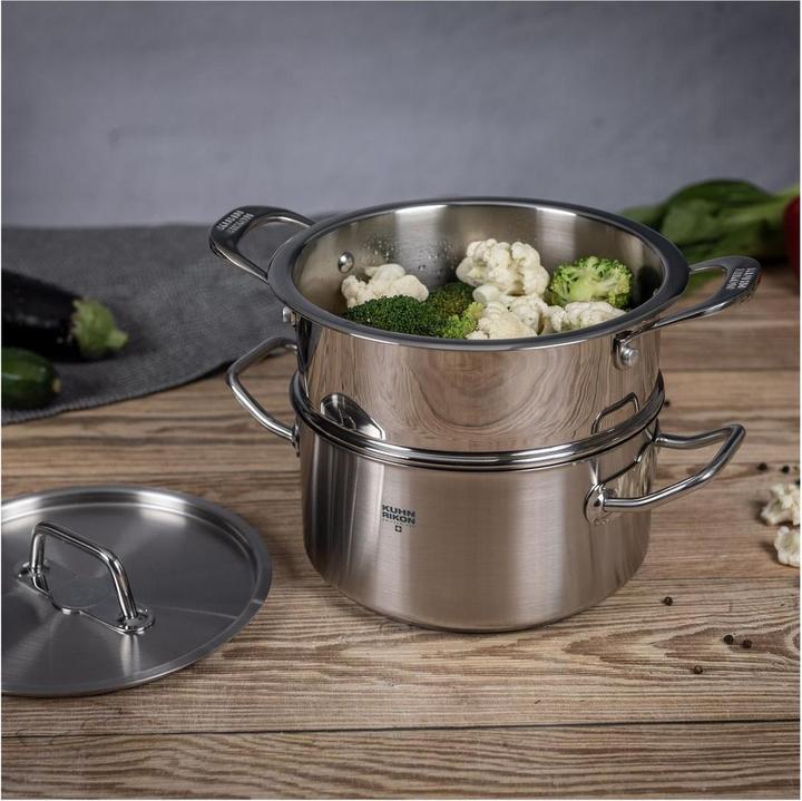 Produktbild Kuhn Rikon Dämpfaufsatz Set (20 cm, Metall)