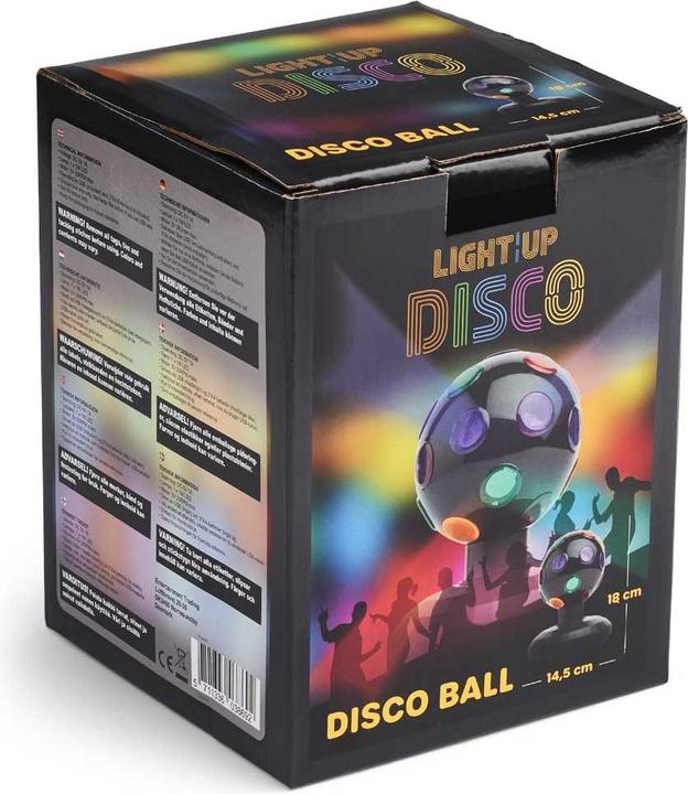 Produktbild Light-Up LIGHT - UP - Disco Ball Black 13cm (MCDC007) (13 cm)
