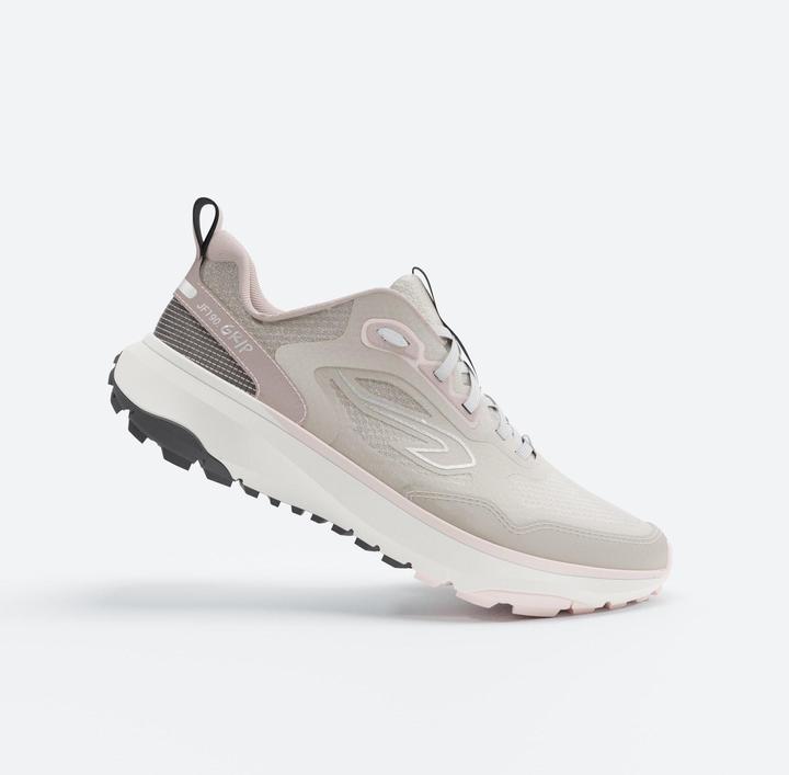 Actual product image Kalenji Laufschuhe Trailrunning Damen - JF 190 Grip beige/rosa (42)