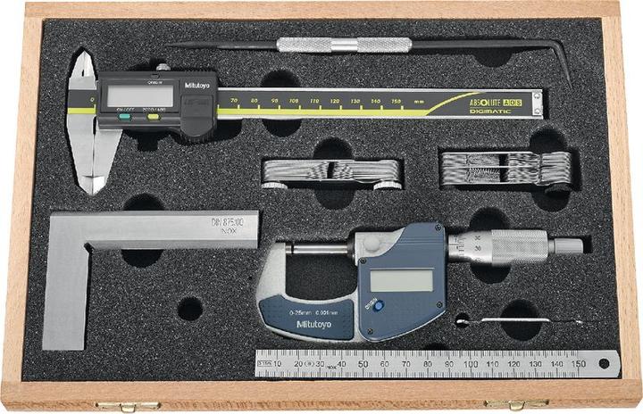 Actual product image Mitutoyo Measuring tool set 7-parts (15 cm)