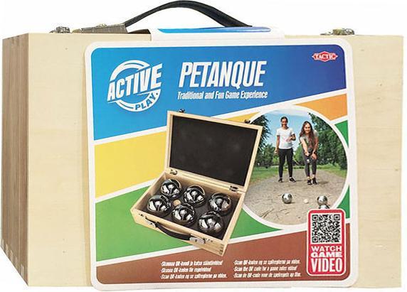 Actual product image Selecta Spielzeug Luxury boules set in the wooden box (6 x)