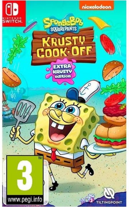 Actual product image Nighthawk Interactive SpongeBob: Crispy Cooking Duel - Extra Crispy Edition (Switch, DE)