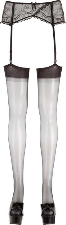 Actual product image Cottelli Collection Basic Stockings with Seam (6)