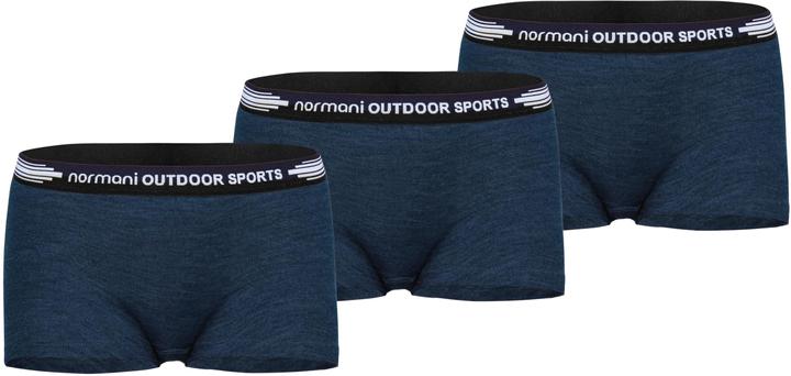 Produktbild Normani 3er Pack Damen Merino Boxershorts „Morwell“ - 9609 (XL, Einzelpack)