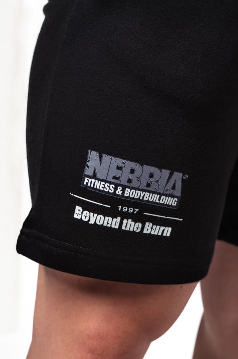 Produktbild Nebbia Sweatshorts Gym Bro 352 - black (XL)