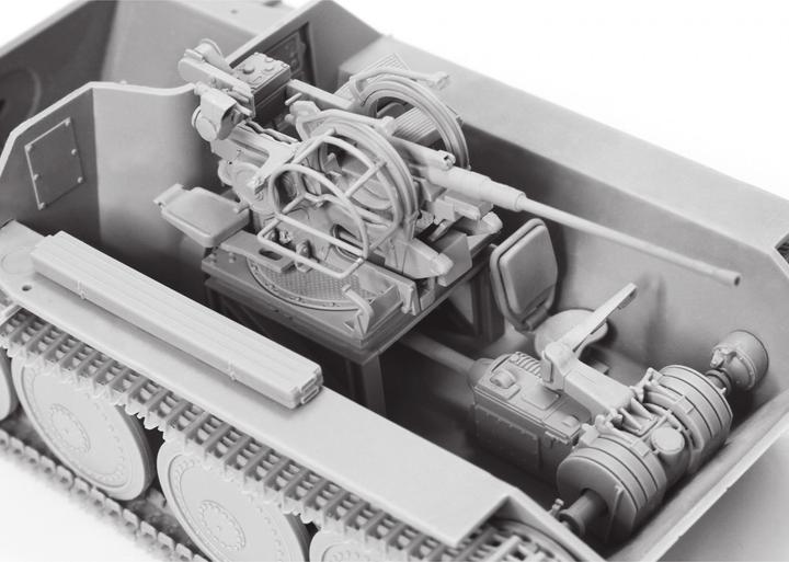 Immagine prodotto 1:35 Veicolo blindato di recupero 38(t) Hetzer 2cm FlaK38