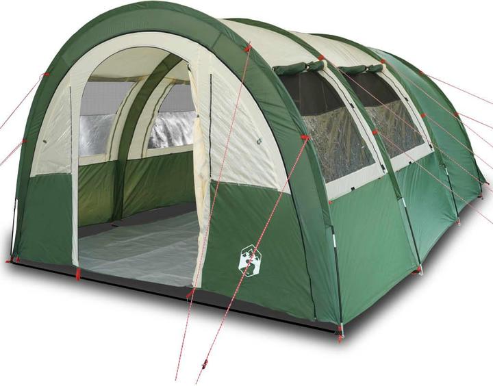 Produktbild VidaXL Campingzelt 4 Personen 483 x 340 x 193 cm 185T Taft (Kuppelzelt, 12.90 kg, 4 Personen)