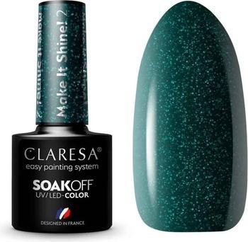 Claresa Make It Shine UV-Nagellack 5ml (Grün, Farblack)