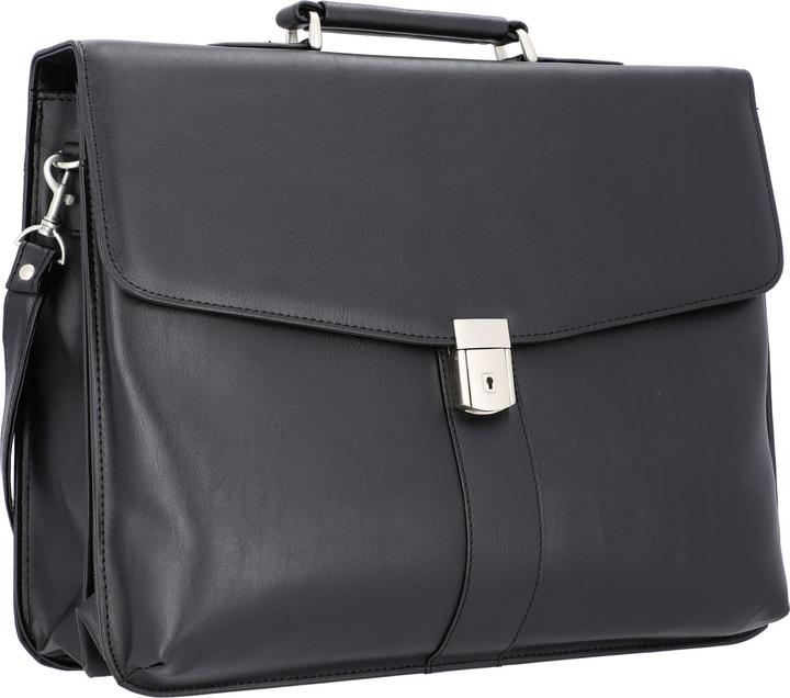Produktbild Alassio Aktentasche PESCARA Lederimitat schwarz 47014