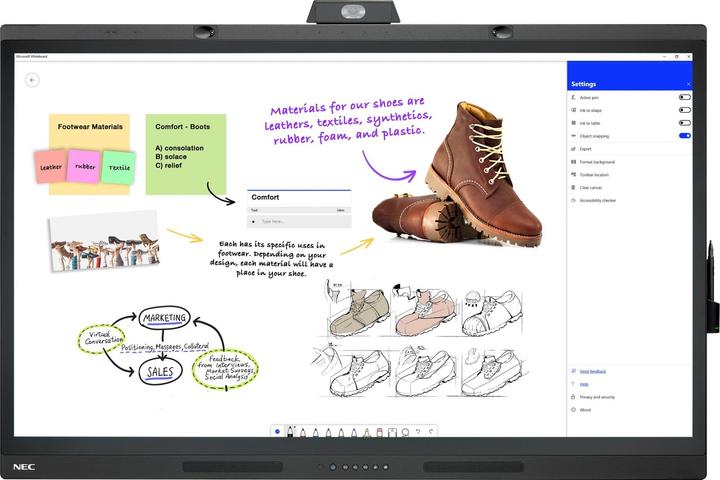 Image du produit NEC MultiSync WD551, 139,7 cm (55"), IPS, 3840 x 2160 pixels, 400 cd/m², 4K Ultra HD, Direct-LE (3840 x 2160 pixels, 55")