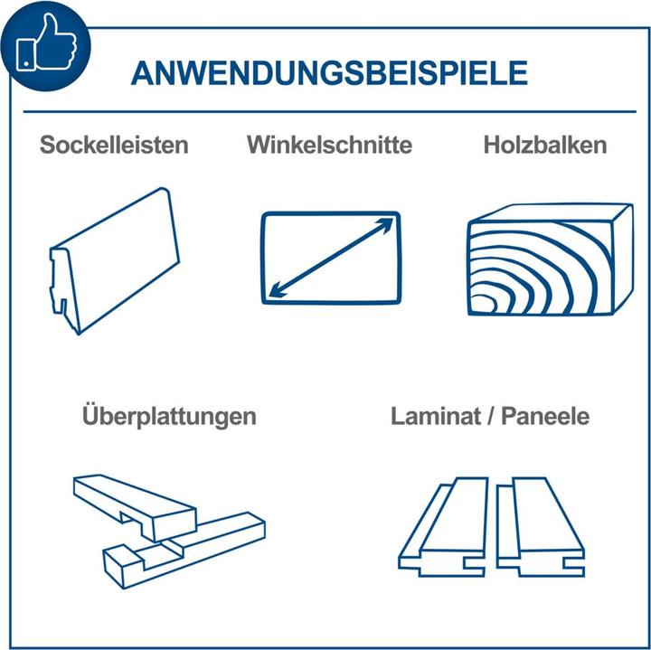 Produktbild Scheppach HM140L Kappzugsäge 230-240V 50Hz 2000W - 305mm