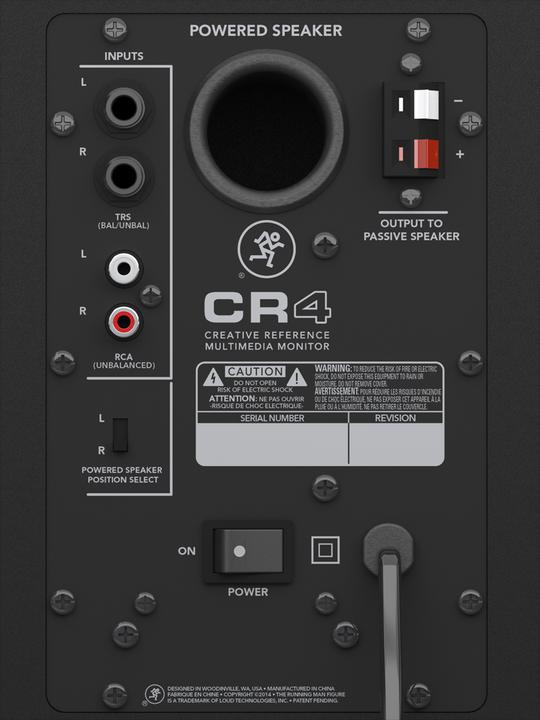 Image du produit Mackie Cr4 (Passif, Actif, Couples)